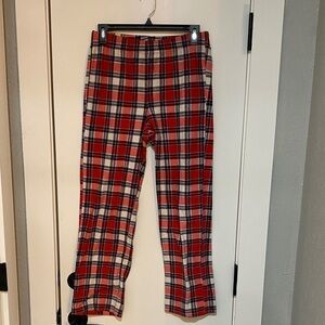 Old Navy Red and White Checkered Pajama bottoms